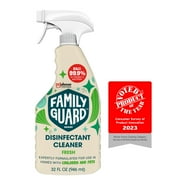 FamilyGuard Brand Disinfectant Cleaner, 32 oz, Fresh, Multisurface Trigger Spray