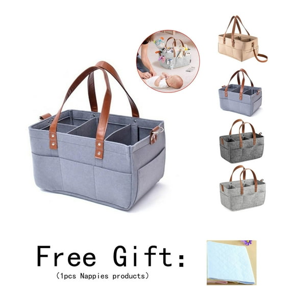 GFHFHITJ Babysdiaper Caddy - Nursery Storage Bin And Car Organizer For Diapers And Babyswipes