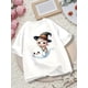 thumbnail image 1 of Halloween T-shirt - Kids' Halloween T-Shirt - Cute Mummy & Ghost Graphic Tee, Soft orange Shirt for Boys & Girls, Casual Round Neck Top, Halloween Clothes, Kids Casual Wear, Playful Kids Desi, 1 of 6