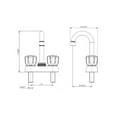 thumbnail image 5 of Dura Faucet RV Bar Faucet - Chrome Polished, 5 of 8