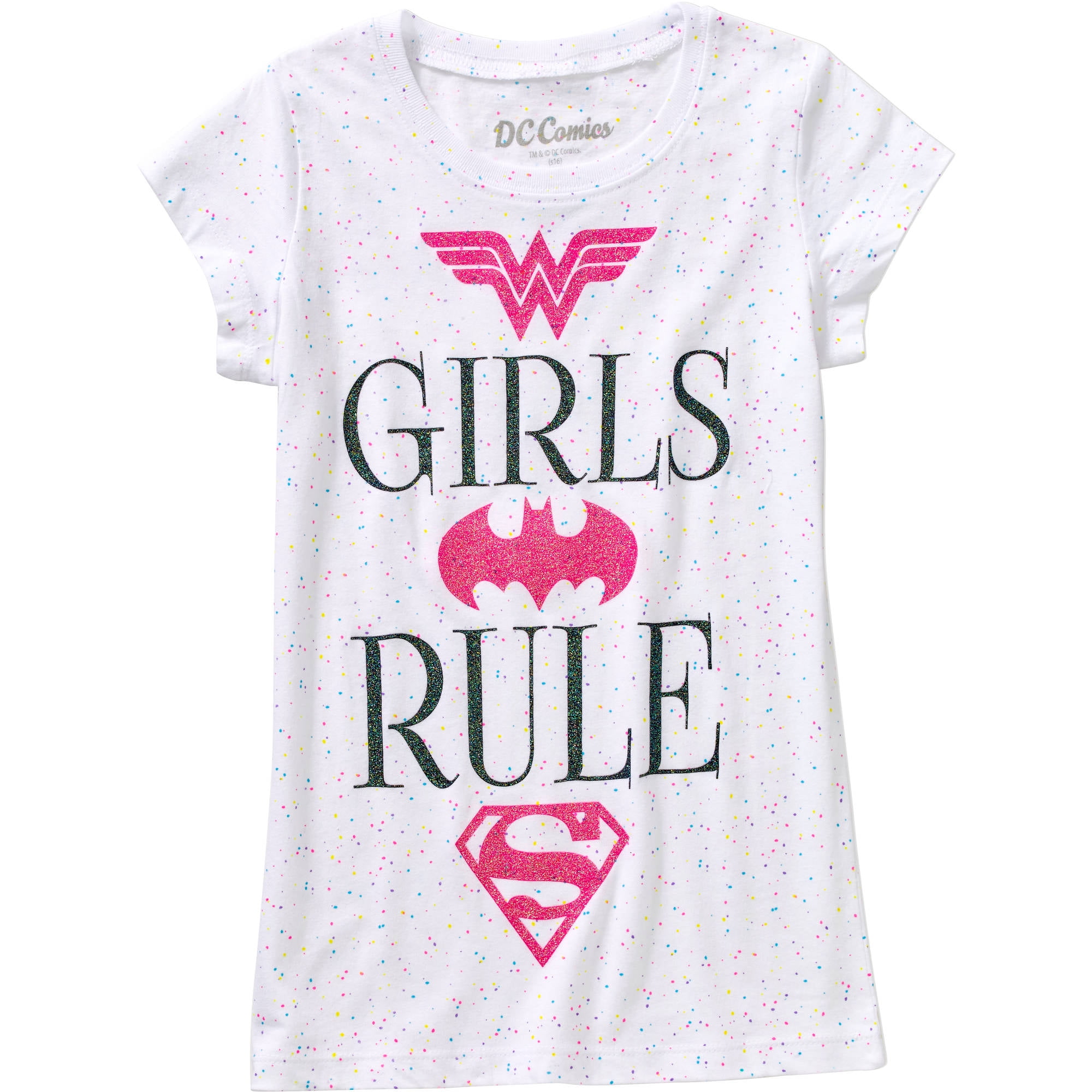 girls superhero tshirt