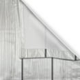 thumbnail image 3 of Ambesonne Rowan Kitchen Curtains, Freshness Growth Ecology, 55"x39", Orange and Grey, 3 of 3