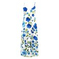 thumbnail image 4 of V Cuello Vestido de Verano Impresión sin Mangas Cuello Redondo Vestido Casual Poliéster Spandex, Vestido Fluido para la Playa Y las Vacaciones, 4 of 8