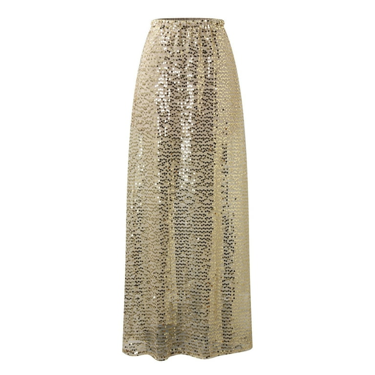 Aline sequin maxi skirt hotsell