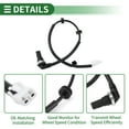 thumbnail image 4 of Unique Bargains ABS Wheel Speed Sensor Rear Left ABS Sensor Anti-lock Braking System Sensor No.599103M000/AB0857 for Hyundai for Genesis 2009-2013, 4 of 7