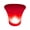 red light, variant on LED Glowing Ice Buckets Nightclub Light Up Champagne Whiskey Beer Bucket PP Suitable for Indoor and Outdoor