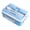 Blue-BU Home Decor, variant on JJV Wheats Straw Insulated Lunch Box for Students Compartmentalized Microwave-Safe for Cafeterias and Office Workers Plastic Lunch Box with Lid