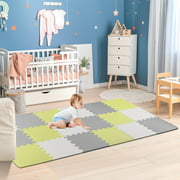 Baby Puzzle Play Mats 18 tiles Kid's Playmat Interlocking Crawl Mat Floor Exercise Mat