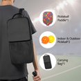 thumbnail image 2 of Pickleball Paddles Set Of 1, Fiberglass Surface, Floral, Flowers Print, 1 Paddle, 2 Balls & Bag, 2 of 5