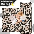 thumbnail image 4 of Beige and Black Leopard Pattern Toddler Nap Mats for Kids Preschool,Sleeping Mat Bag or Kids,Toddler Sleeping Bag,Toddler Nap Mat or Daycare, 4 of 6