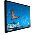 thumbnail image 2 of ArtWall Luis Peres "Polar 3" Floater Framed Gallery-Wrapped Canvas, 2 of 2