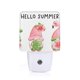thumbnail image 1 of Balery Hello Summer Gnome Luz Nocturna LED con Sensor Automático, Enchufe con Sensor Crepuscular, Luz Suave de 0.5W para Dormitorio, Pasillo, Baño-UK, 1 of 7
