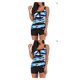 thumbnail image 2 of Soidarity 2 unids/set traje de baño sin mangas para tomar el sol traje de baño de poliéster ropa de playa Type4 NO4, 2 of 6