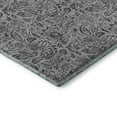 thumbnail image 4 of Addison Rugs Mayfield Washable Transitional Floral Gray Rectangle Rug, 1'8" x 2'6", 4 of 5