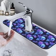 thumbnail image 7 of Sikiie cool crystal Skull flower Splash Guard for Sink Faucet-1 PC Super Absorbent Fast Drying Mat Sink Gadgets-Splash Guard for Kitchen, Sink Mat, 7 of 7