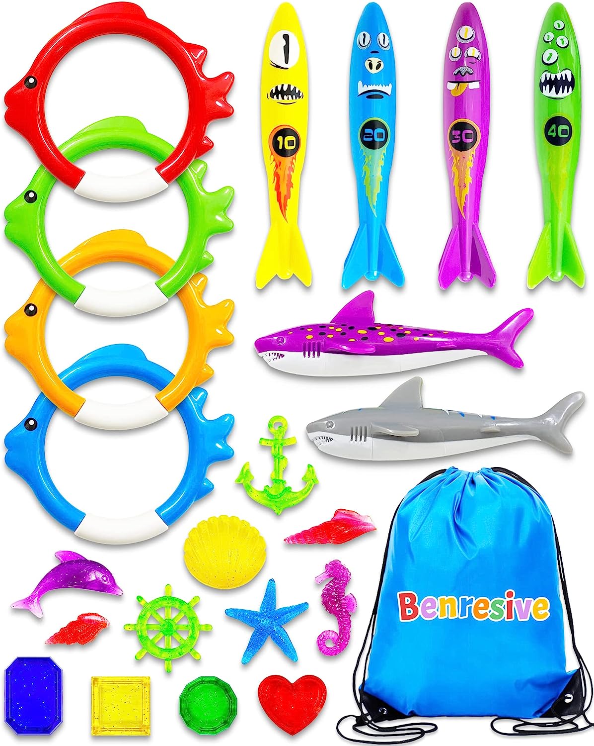 Pool Toys for Kids Ages 48, Swimming Pool Toys, Summer Underwater Pool