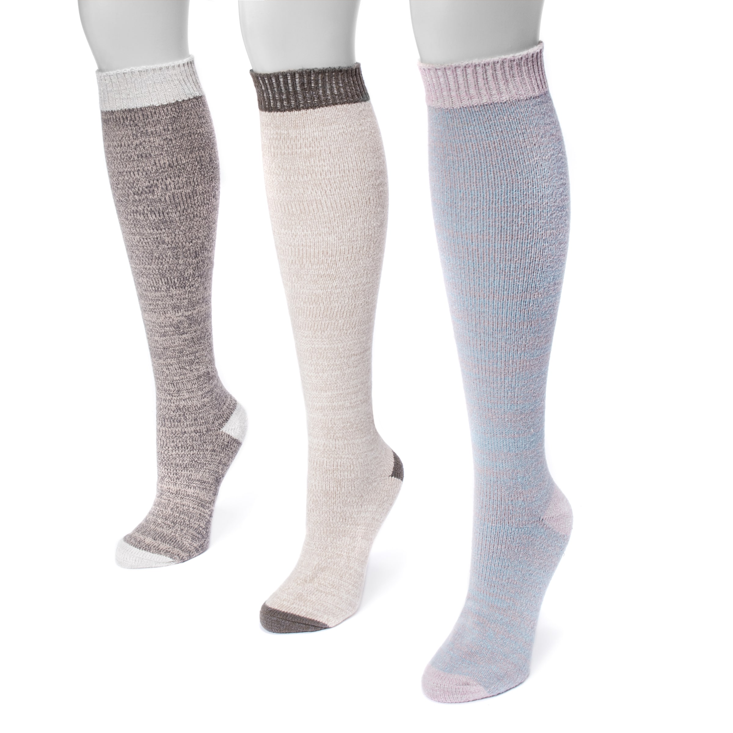 Women's Microfiber Knee High Sock Pack (3 Pair)
