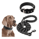 thumbnail image 1 of Correa Reflectante Para Perros Negro, Collar, Juego De 2 Xtellar Negro, 1 of 3