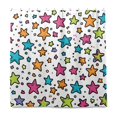 thumbnail image 2 of Yayeee Shower Curtain with Hooks 72"x72" Waterproof Fabric Bathroom Hanging Decor, White Stars, 2 of 5