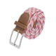 thumbnail image 1 of Cinturones trenzados elásticos unisex Inspire Chic, cinturón de golf de tela elástica multicolor para hombres y mujeres 41.3x1.1" (LxA) Estilo-4, 1 of 6