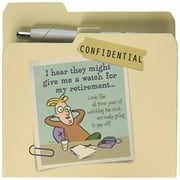 An Honest Day's Work Notepad with Pen, Retirement, 5 by 4-1/4-Inch