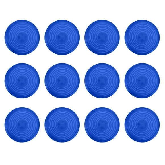 ZOUSSIQI 12pcs Arcade Button Cover Replace Mechanical Push Button Cover for Kailh for Cherry for TTC for Akko for Glorious Switches Blue EL225#49808