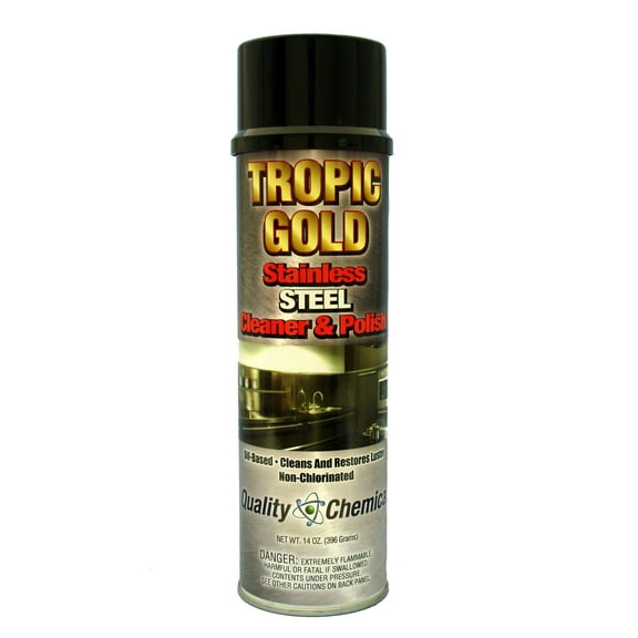 Tropic Gold Stainless Steel Polish & Cleaner - Case of 12