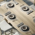 thumbnail image 4 of Maven Lane Leon Traditional Wooden Dining Table in Antiqued Grey Finish, 4 of 7
