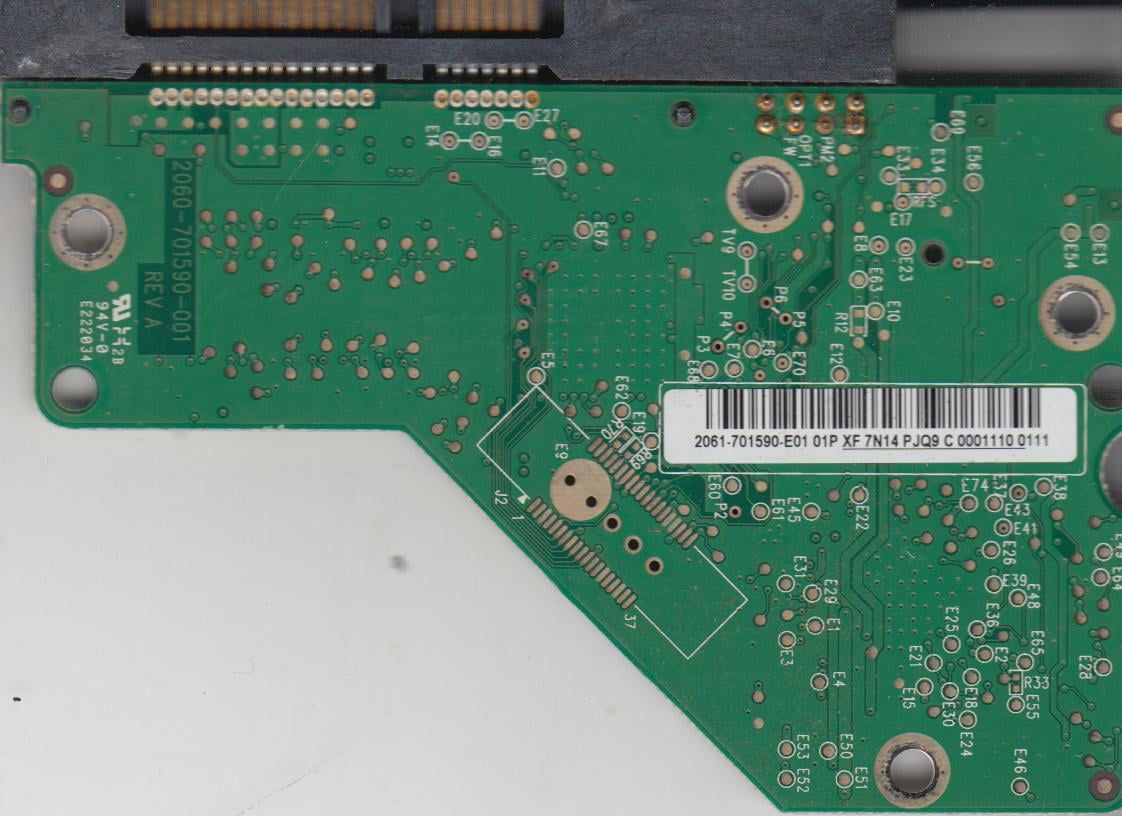 Carte PCB Contrôleur Pour Disque Dur WD1600AAJS-00L7A0 - Réf. 2060-771640-003 - Occasion Testé