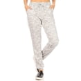 thumbnail image 3 of Stretch Knit Joggers Sweatpants With Side Stripes - Grey  White Space Dye, 3 of 4