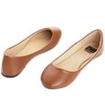 thumbnail image 5 of Alpine Swiss Pierina Womens Classic Round Toe Ballet Flats Work Slip On Shoes, 5 of 8