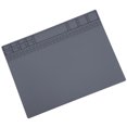 thumbnail image 2 of Heat Resistant Repair Pad Solder Station Pad 408x350x8mm Silicone Repair Mat T Magnetic Silicone for Solder Station for Desk Mat, 2 of 8