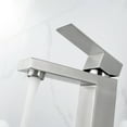 thumbnail image 3 of Single handle single hole bathroom faucet with deck plate, 3 of 9