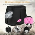 thumbnail image 5 of Lxkfashion Comfortable Daily Underwear Multi-Color Unisex Padded Gel Shorts Fully Breathable Underpants for Cycling Riding Touring, 5 of 6