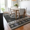 thumbnail image 6 of Addison Rugs Mayfield Washable Southwest Aztec Midnight Rectangle Rug, 8' x 10', 6 of 6
