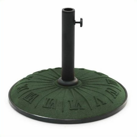 International Caravan Roman Resin Patio Umbrella Base Black Walmart Canada