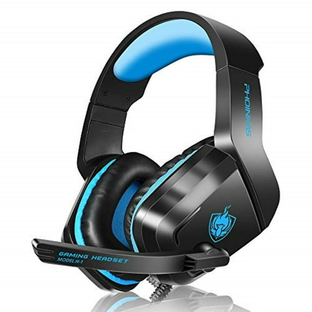PHOINIKAS H1 Gaming Headset for PS4 Xbox One PC Laptop