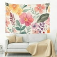thumbnail image 5 of ZFLMY Cute Flowers, Tapestries, Girl, Female Flowers, Wildflowers, Wall Hanging, Plants, Plants, Leaves, Spring, Home, Dormitory, Art Deco, Living Room, Bedroom 60x40in, 5 of 7