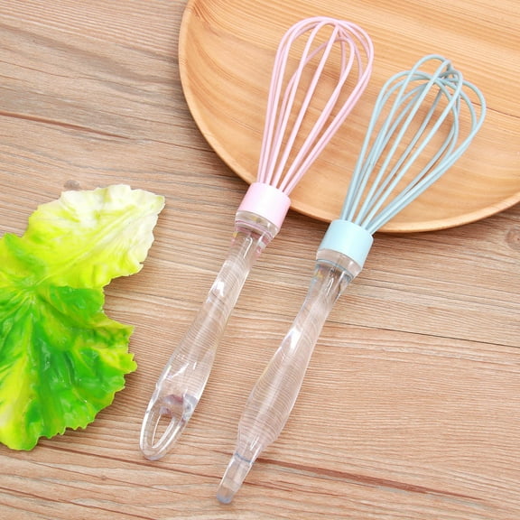 WHAMVOX 2 Pcs Handheld Egg Beater Electric Portable Mixer Immersion Blender Cream