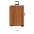 thumbnail image 2 of yingyy Exquisite Craft Suitcase Case High Elasticity And Fine Stitching For Fit Scratch-proof Polyester Elastic Luggage Cover wood grain S, 2 of 6