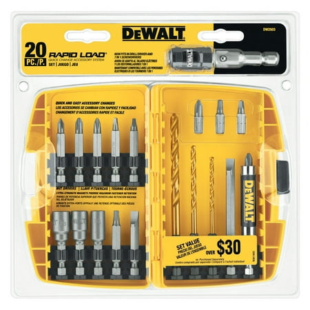 

DEWALT Screwdriver Bit Set Rapid Load Tin 20-Piece (DW2503)