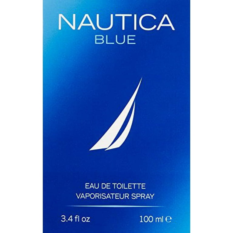Nautica Blue Cologne Eau De Toilette Spray For Men 3.4 Fl Oz