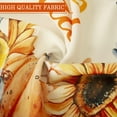 thumbnail image 4 of Fall Pumpkin Tablecloth Rectangle 60 x 120 inch Table Cloth Cute AutmnTropical Flower Indoor or Outdoor Holiday Palm Leaves Table Decorations for Dinner, 4 of 4