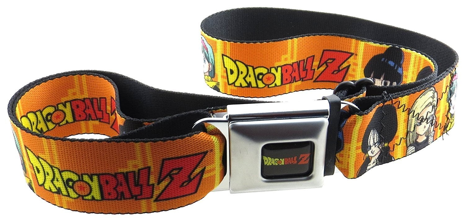 BuckleDown Dragon Ball Z Seatbelt Belt Anime Goku Adjustable Waist