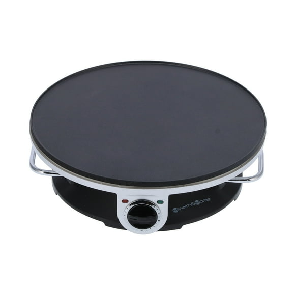 LHCER Pancake Machine Small Non Stick Electric Crepe Maker For Kitchen Use US Plug 120V Crepe Maker Pancake Pizza Maker