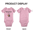 thumbnail image 3 of My Big Sister Is A Black and Tan Coonhound Dog Funny Baby Bodysuit Boy Girl Unisex, 3 of 5