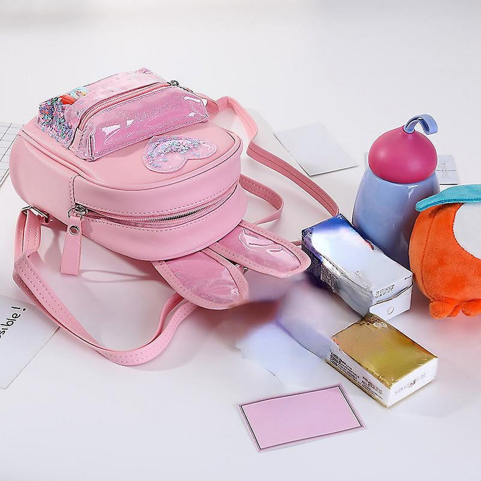 Children Small Backpack Purse Cute Leather School Bags For Kids