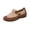 Coffee, variant on Fleece Lined Mary Janes, Fleece Lined Suede Mary Jane Flats Winter Casual Strolling, Adjustable Buckle Strap Thermally Insulated Loafers Family Lounging, Comfortable Warm Dress Footwear, Black 5.5
