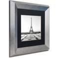 thumbnail image 2 of Trademark Fine Art "Tour Eiffel 4" Canvas Art by Alan Blaustein, Black Matte, Silver Frame, 2 of 4