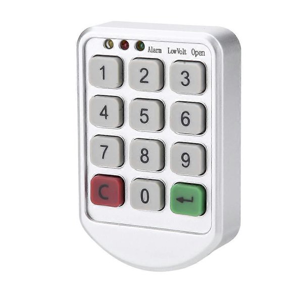 Electronic Cabinet Lock Kit Set,Keyless Digital Electronic Intelligent Password Keypad Number Cabinet Door Code Lock